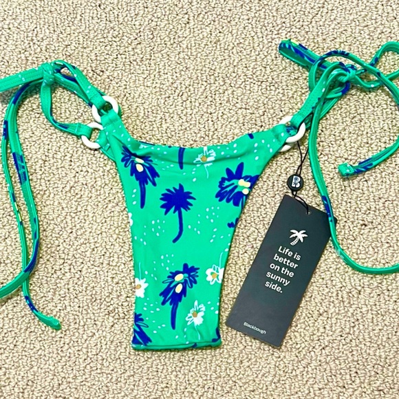 Blackbough Floral Cheeky String Bikini Bottom NWT - Picture 3 of 8
